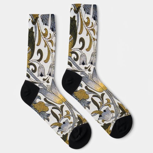 William Morris Lodden bloembloem Sokken (Rechts)