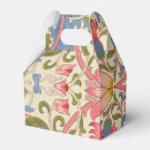 William Morris Lodden Bloempatroon Pastel Bedankdoosjes (Achterkant)