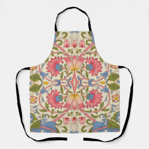 William Morris Lodden Bloempatroon Pastel Schort