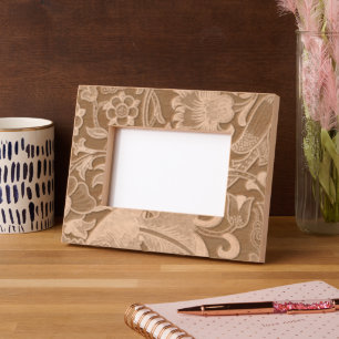William Morris Lodden Design Gegraveerde Lijstjes