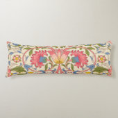 William Morris Lodden Spring Wallpaper Art Lichaamskussen (Voorkant)