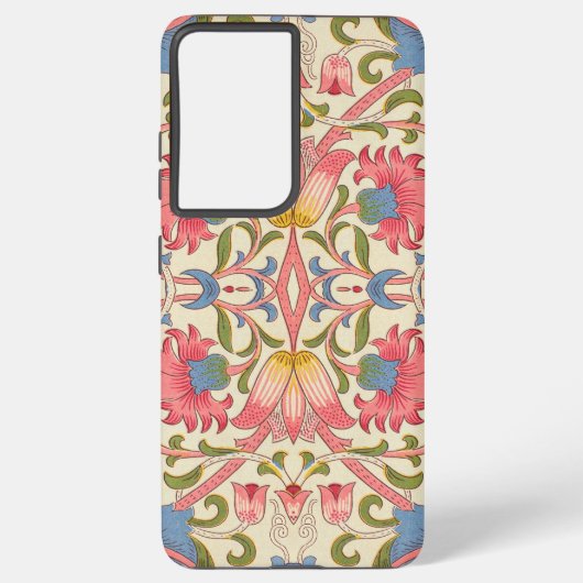 William Morris Lodden Spring Wallpaper Art Samsung Galaxy Hoesje (Achterkant)