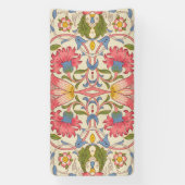 William Morris Lodden Spring Wallpaper Art Spandoek (Verticaal)