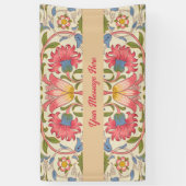 William Morris Lodden Spring Wallpaper Art Spandoek (Verticaal)