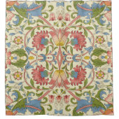 William Morris Loddon Blossom Floral Patterns Douchegordijn (Voorkant)