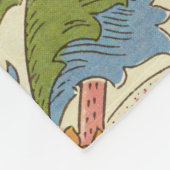 William Morris Loddon Blossom Floral Patterns Fleece Deken (Hoek)