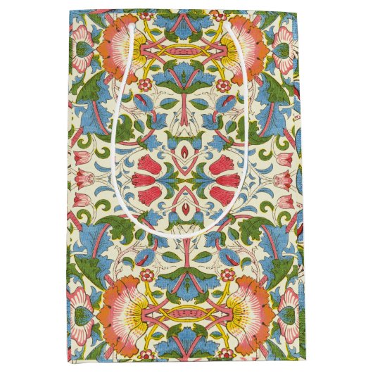 William Morris Loddon Blossom Floral Patterns Medium Cadeauzakje (Voorkant)