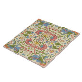 William Morris Loddon Blossom Floral Patterns Tegeltje (Zijkant)