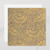 William Morris luckspur note card (Voorkant / Achterkant)