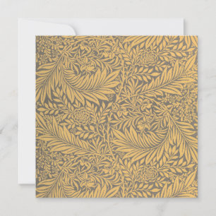 William Morris luckspur note card