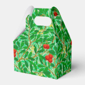 William Morris Lychee Tree Pattern, Light Green Bedankdoosjes (Achterkant)