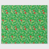 William Morris Lychee Tree Pattern, Light Green Cadeaupapier (Vlak)