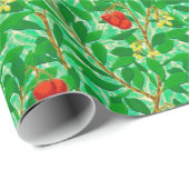 William Morris Lychee Tree Pattern, Light Green Cadeaupapier (Rol Hoek)