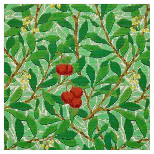 William Morris Lychee Tree Pattern, Light Green Stof
