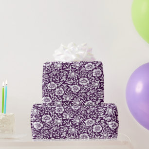 William Morris Mallow Bloem Vintage Ontwerp Cadeaupapier