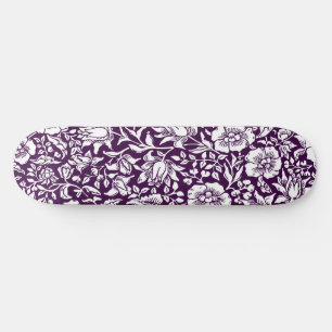 William Morris Mallow Bloemrijke Vintage Ontwerp Skateboard