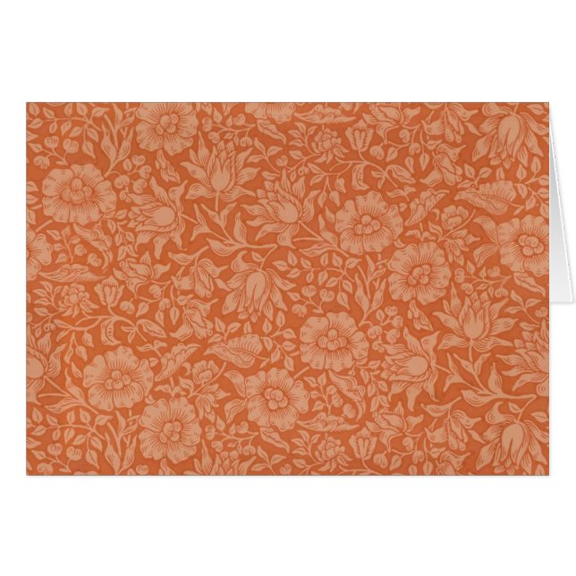 William Morris Mallow Floral Wallpaper Design (Voorkant Horizontaal)