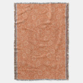 William Morris Mallow Floral Wallpaper Design Deken (Voorkant Verticaal)