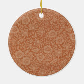 William Morris Mallow Floral Wallpaper Design Keramisch Ornament (Achterkant)