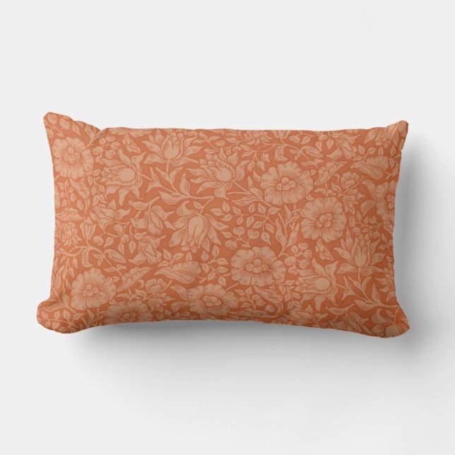 William Morris Mallow Floral Wallpaper Design Kussen (Voorkant)