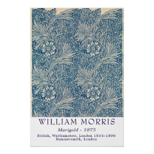 William Morris Marigold 1875 Vintage Botanische Ku Perfect Poster