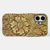 William Morris Marigold Antiek Bloemmotief Case-Mate iPhone Case (Achterkant (horizontaal))
