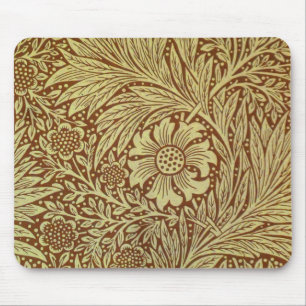 William Morris Marigold Antiek Bloemmotief Muismat