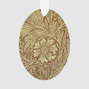 William Morris Marigold Antiek Bloemmotief Ornament