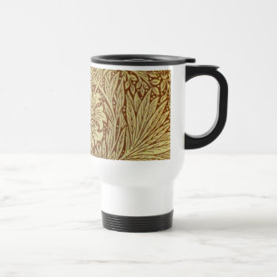 William Morris Marigold Antiek Bloemmotief Reisbeker