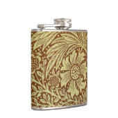 William Morris Marigold Antiek Bloempatroon Heupfles (Rechts)