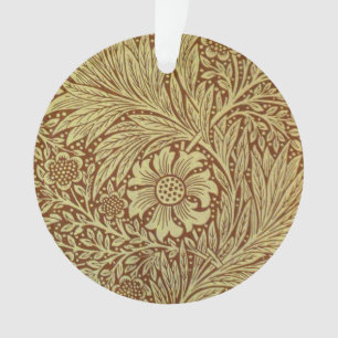 William Morris Marigold Antiek Bloempatroon Ornament