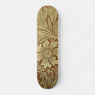 William Morris Marigold Antiek Bloempatroon Skateboard