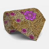 William Morris Marigold, Beige en Violet Stropdas (Opgerold)