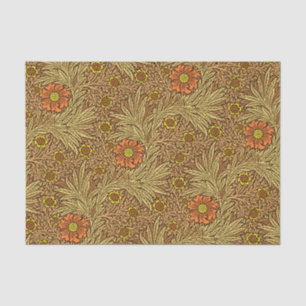 William Morris Marigold, Copper Brown en Sinaasapp Tissuepapier