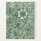 william morris marigold fleurs vertes (Dos)