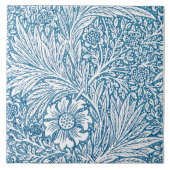 William Morris Marigold Floral Pattern Tegeltje (Voorkant)