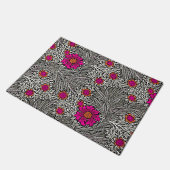 William Morris Marigold, Grijs / Grijs en Wit Deurmat (Schuin)