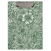 William Morris Marigold Groene Bloembloem Klembord (Voorkant)