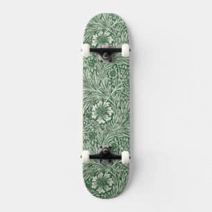 William Morris Marigold Groene Bloembloem Skateboard