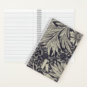 William Morris Marigold Pattern Notitieboek (Binnen)