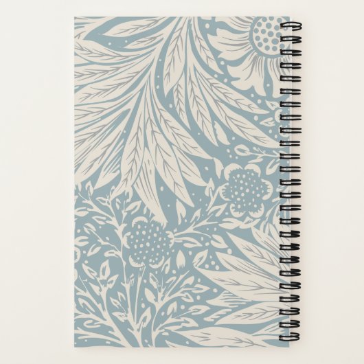 William Morris Marigold Pattern Notitieboek (Achterkant)