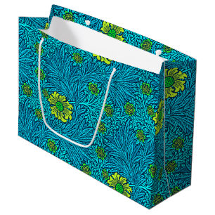 William Morris Marigold, Turquoise & Cobalt Blue Large Cadeauzakje