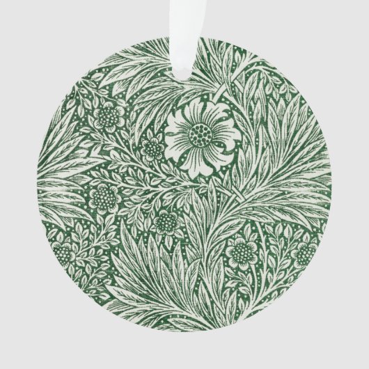 william morris marigold vert floral fleur (devant)
