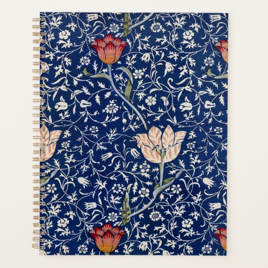 William Morris Medway Bleu Floral (Devant)