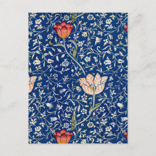 William Morris Medway Blue Floral Briefkaart