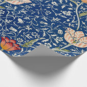 William Morris Medway Blue Floral Cadeaupapier (Hoek)