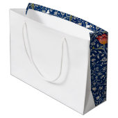 William Morris Medway Blue Floral Groot Cadeauzakje (Achterkant Gekanteld)