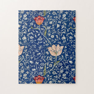 William Morris Medway Blue Floral Legpuzzel
