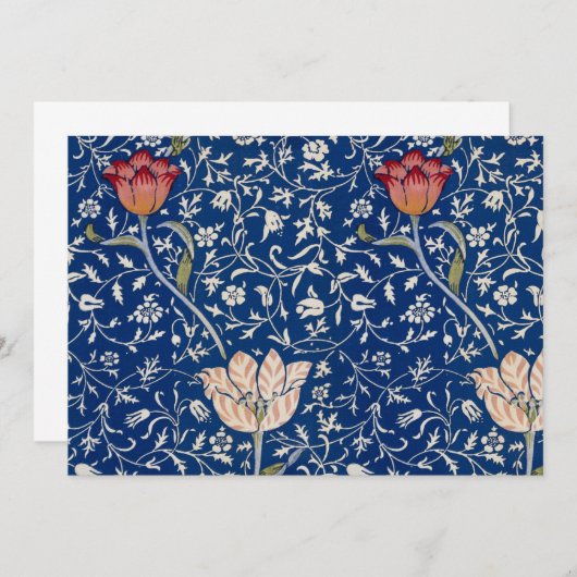 William Morris Medway Pattern Kaart (Voorkant / Achterkant)