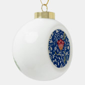 William Morris Medway Pattern Keramische Bal Ornament (Links)